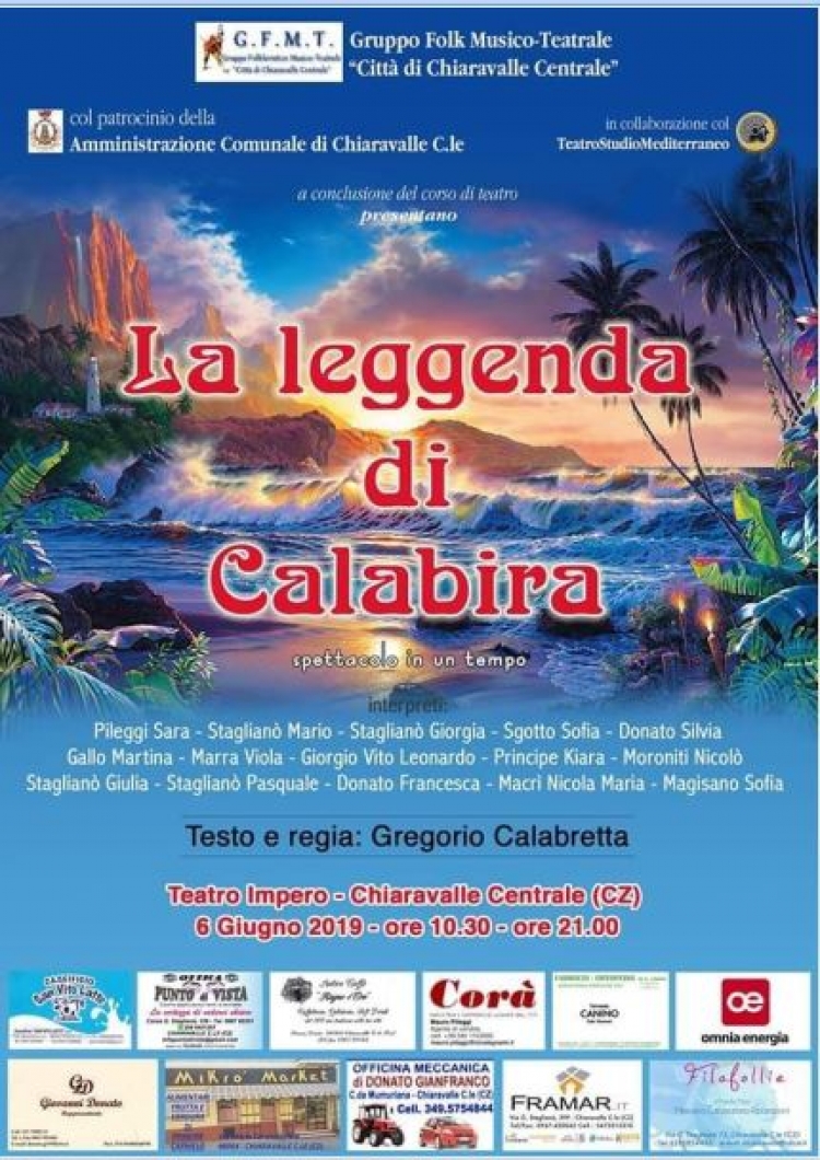 Al Teatro “Impero” di Chiaravalle in scena “La leggenda di Calabira”