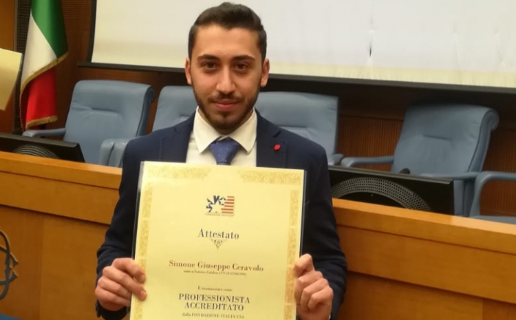 Anche un sorianese tra i giovani laureati premiati a Montecitorio