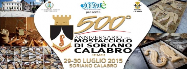 Al via i festeggiamenti per i 500 anni del mostacciolo di Soriano