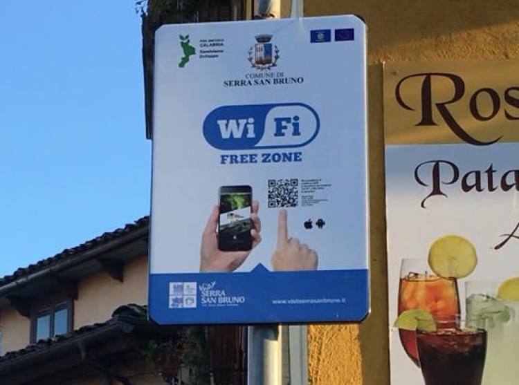 Serra San Bruno a portata di clic con un portale web, un&#039;app e i punti wi-fi