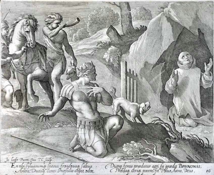 Incisione di Teodoro Kruger (1620)