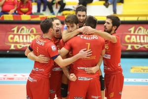 Volley, serie A2: la Tonno Callipo c&#039;è. Vittoria a Potenza Picena in 4 set