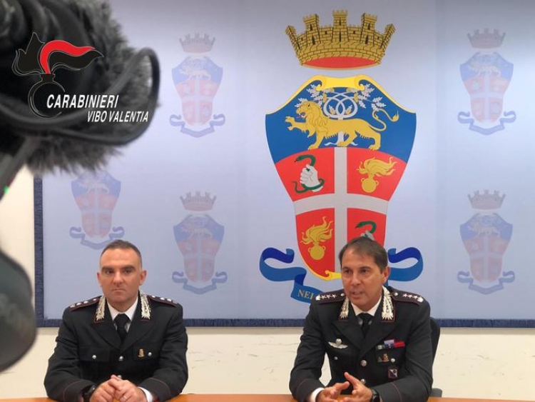 Si è insediato il nuovo comandante del Reparto operativo dei carabinieri di Vibo