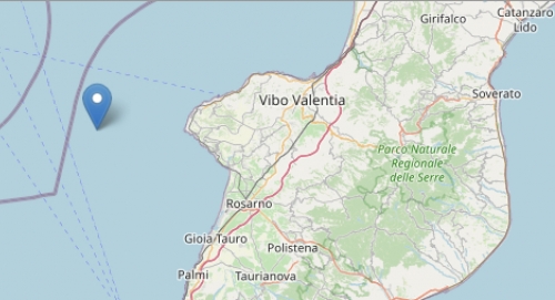 Terremoto nel Vibonese: scossa di magnitudo 4.1