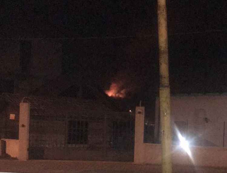 Serra, incendio in zona “Polveriera”