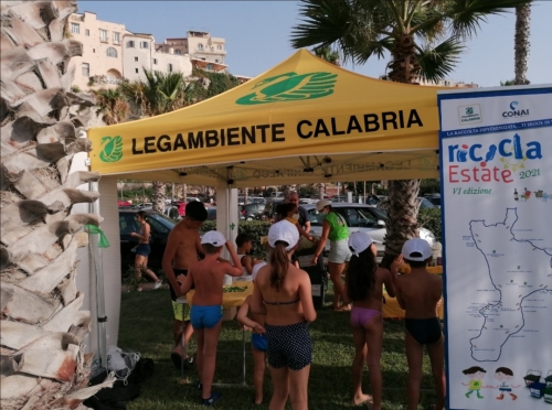 “Ricicla Estate”, anche quest’anno l’iniziativa di educazione ambientale fa tappa sulle spiagge di Tropea