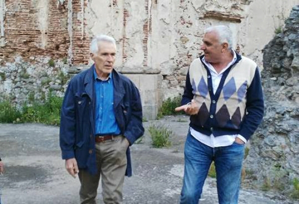 Visita a Soriano di Stefano Mariottini, il sub archeologo che scoprì i Bronzi