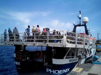 Nuovo sbarco al porto di Vibo Marina, arrivati 425 migranti