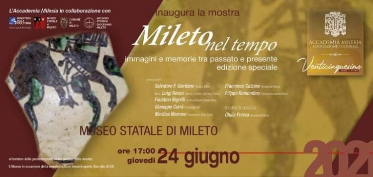 Al Museo statale di Mileto la mostra “Immagini e memorie tra passato e presente”