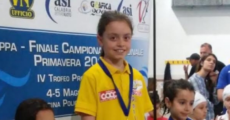 Nuoto, Paola Barreca stabilisce il record regionale nei 100 stile libero