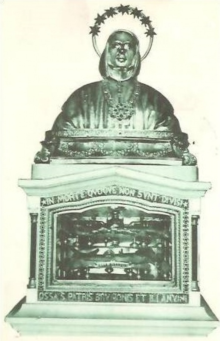 Il busto reliquiario di San Bruno