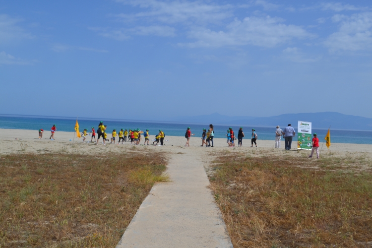 &quot;Spiagge pulite&quot; a Bivona con i bambini della scuola primaria di Piscopio