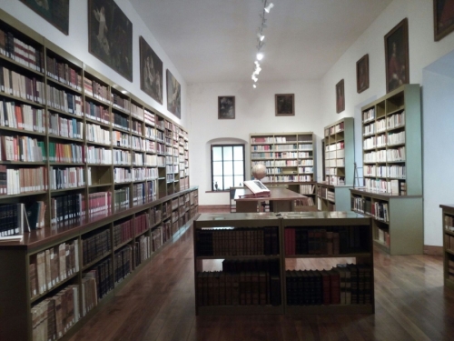 La biblioteca della Certosa di Serra San Bruno