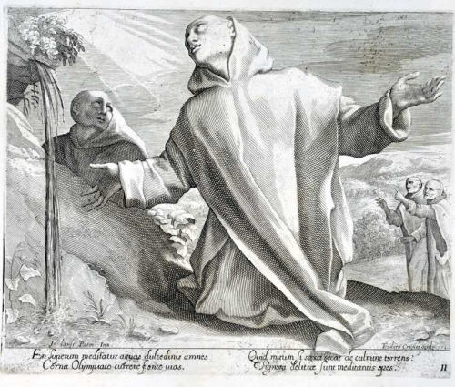 La fons Brunonis a Santa Maria della Torre (Lanfranco Kruger, 1620-1621)