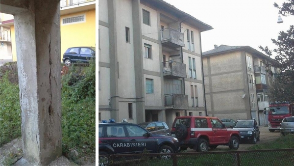 Serra, palazzina pericolante in via Catanzaro: famiglie a rischio sgombero