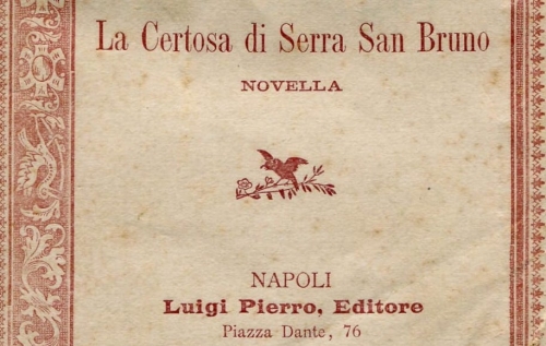 N. Misasi, La Certosa di Serra San Bruno, Pierro, 1982 (particolare della copertina, in basso l&#039;immagine integrale)